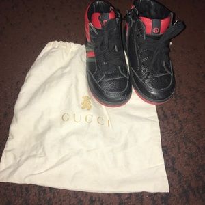 High top Gucci sneakers