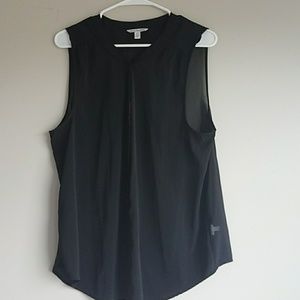 Black button up American eagle shirt