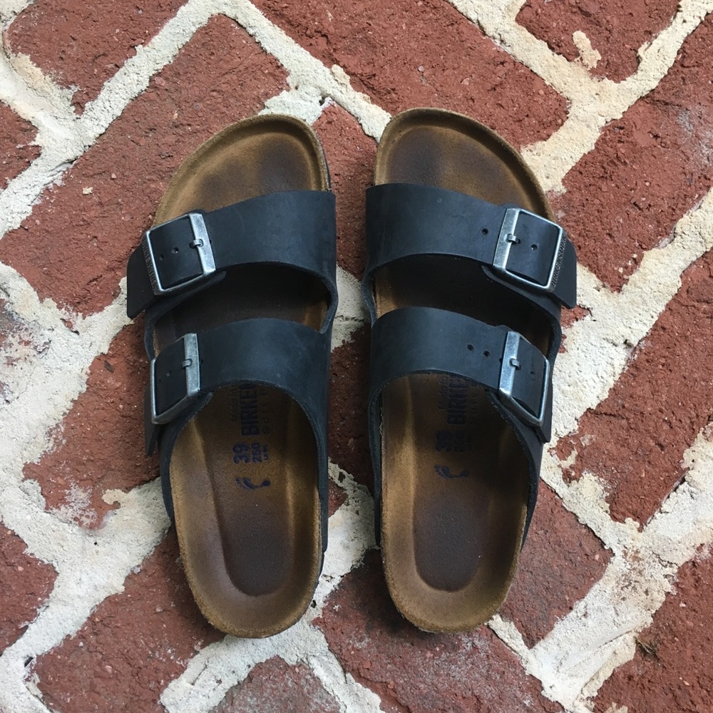 Arizona Birkenstocks - Black