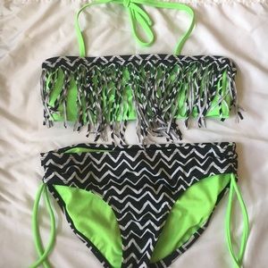 Justice fringe bikini