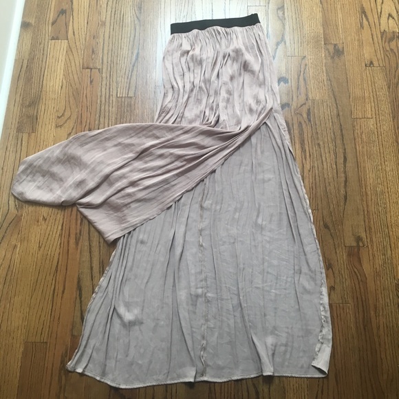 Silk maxi skirt - Picture 2 of 4