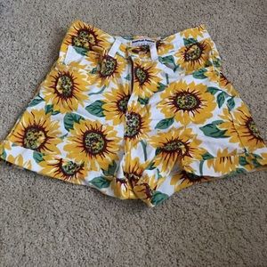 American Apparel Sunflower Shorts