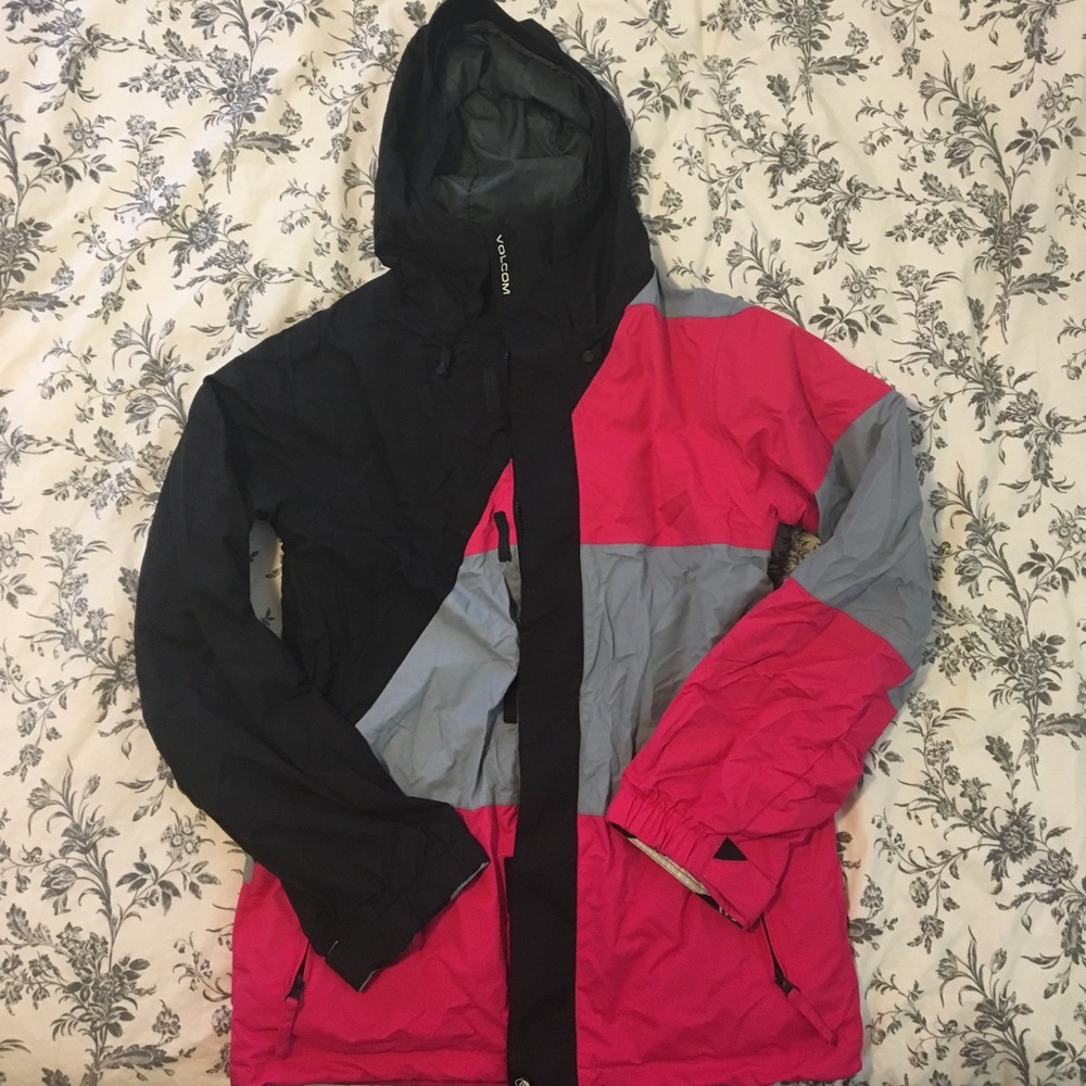 Colvin Johnny Black and Pink 10K Snowboard Jacket