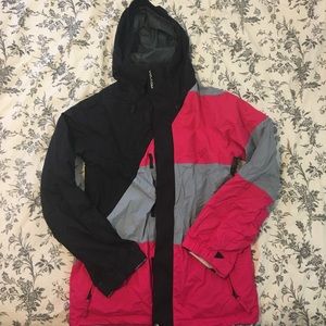 Colvin Johnny Black and Pink 10K Snowboard Jacket