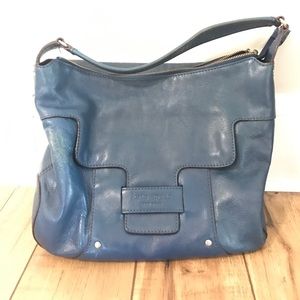 Blue Leather kate spade handbag