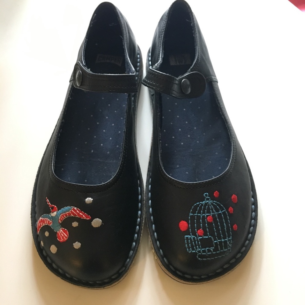 Camper Twins Mary Janes