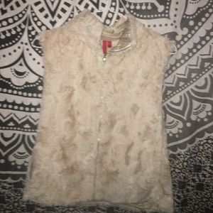 Super soft fur coat// size - small