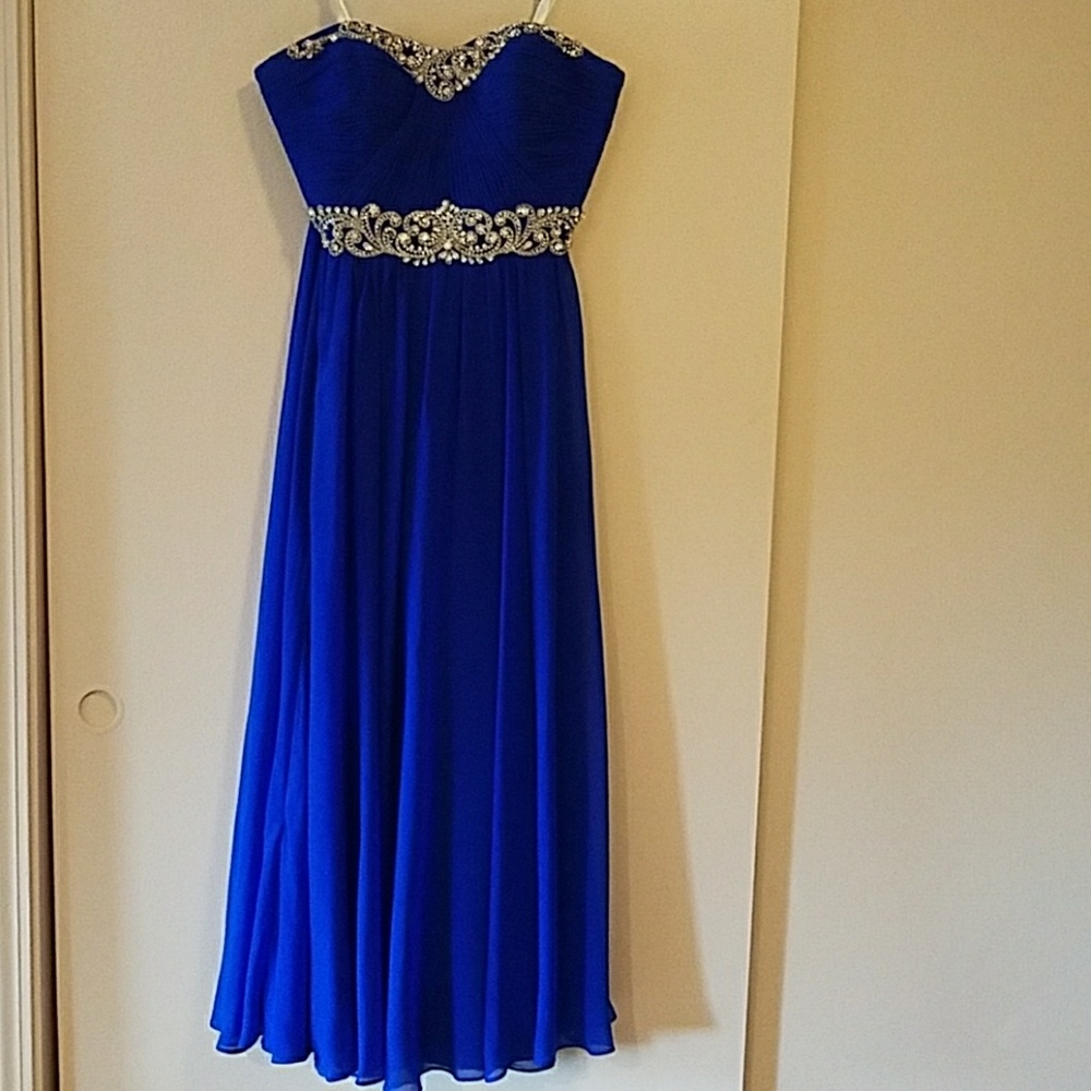 Beautiful Hand Beaded formal gown