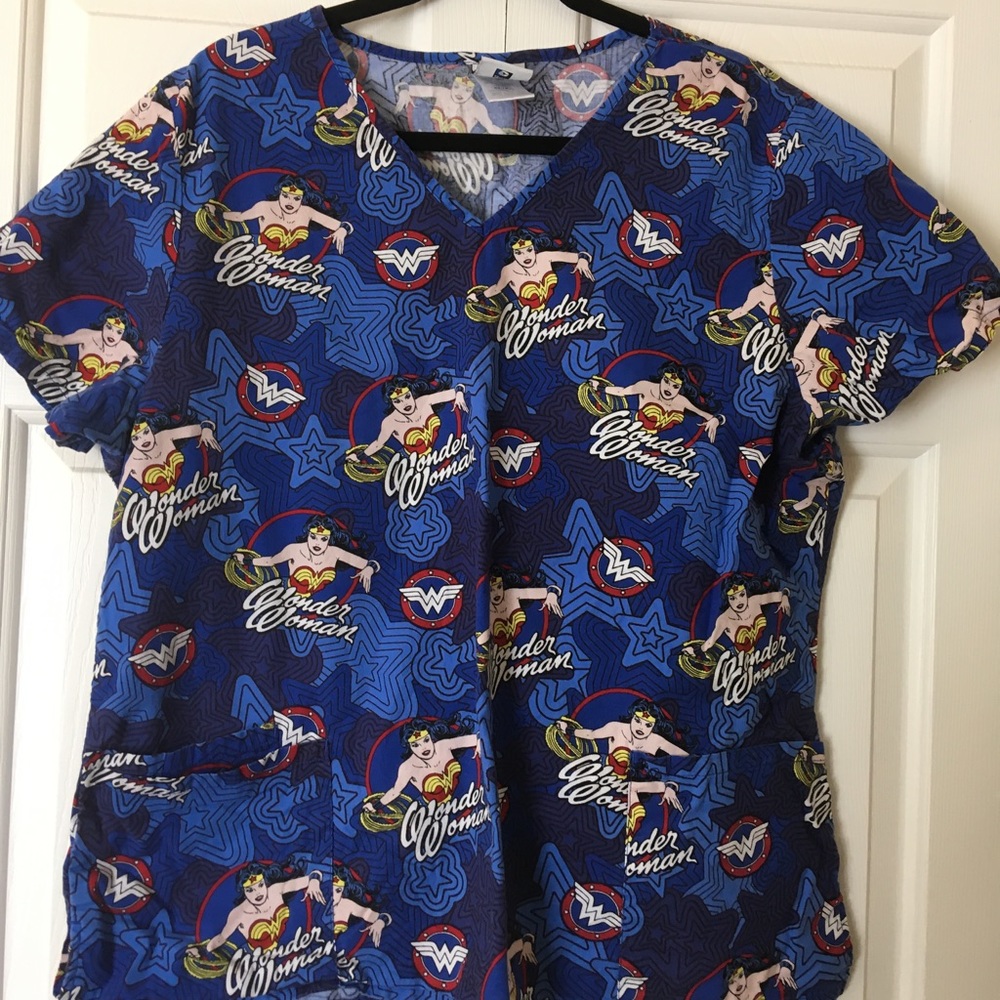 Wonder Woman Scrub