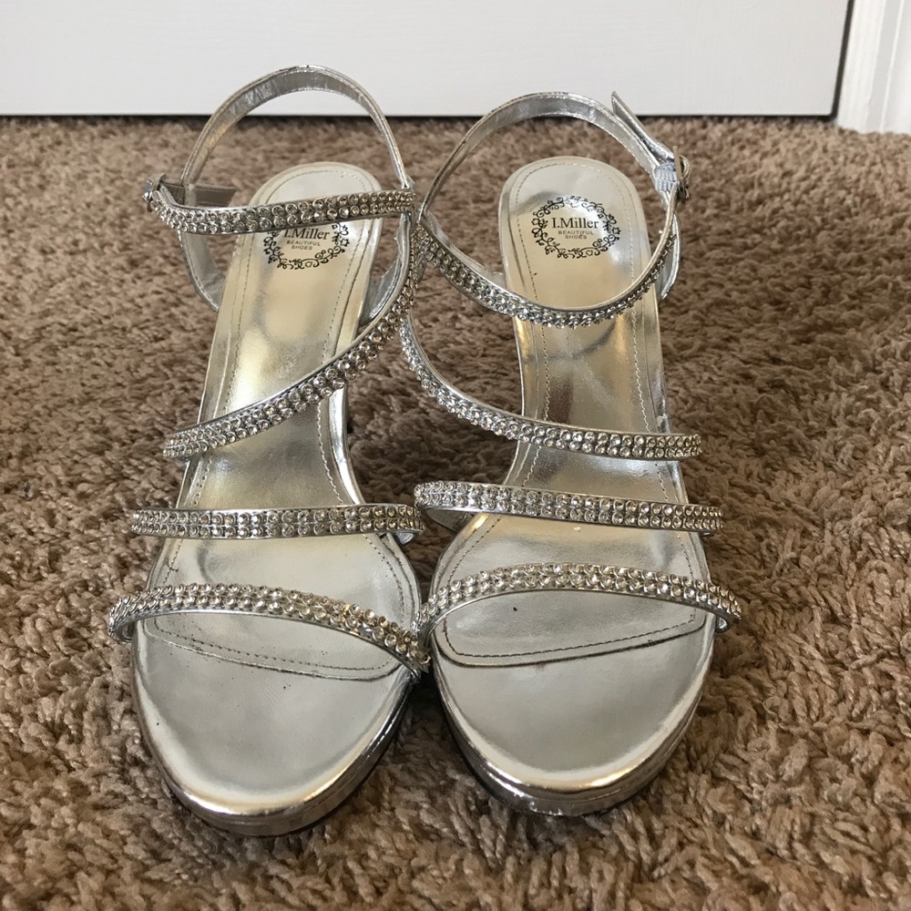 Silver Prom Shoes