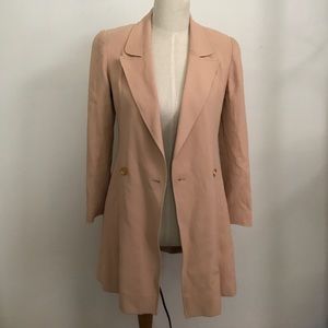 CHANEL nude driving jacket