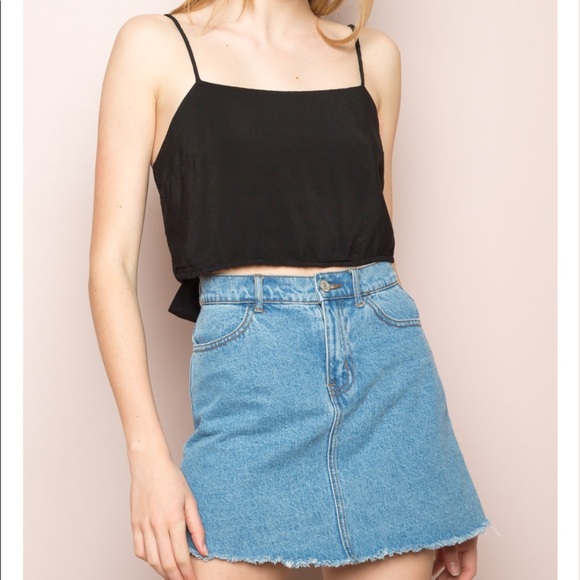 BNWT black Kimberley tie back top - Picture 2 of 4