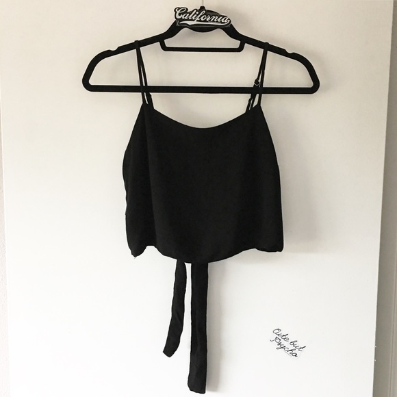 BNWT black Kimberley tie back top - Picture 4 of 4