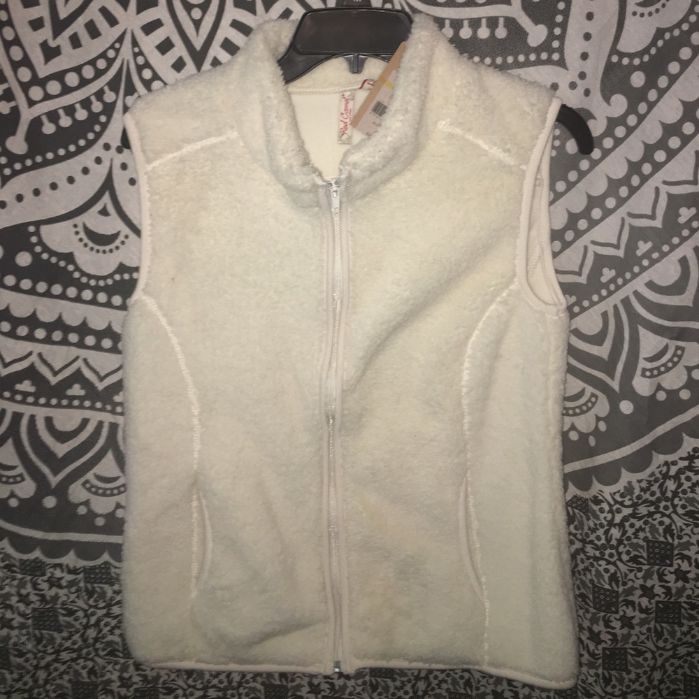 Warm fur coat!!// size - medium