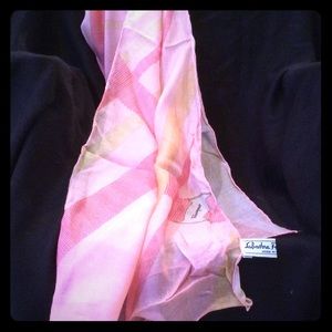 New Salvatore Ferragamo silk scarf