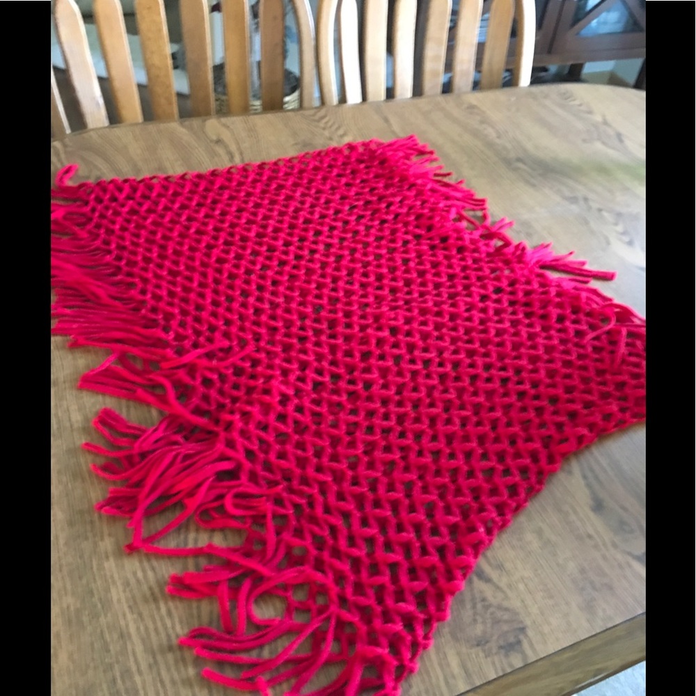 Red scarf