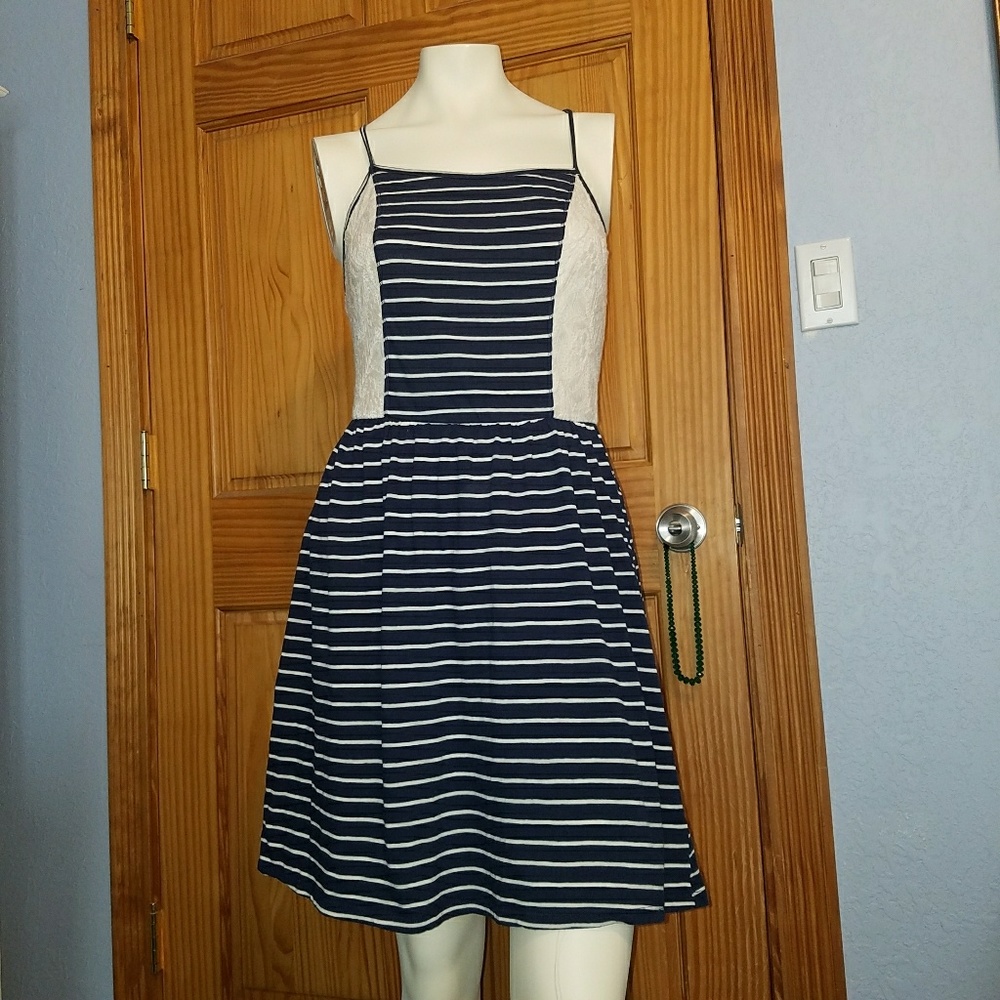 Fit and flare summer dress