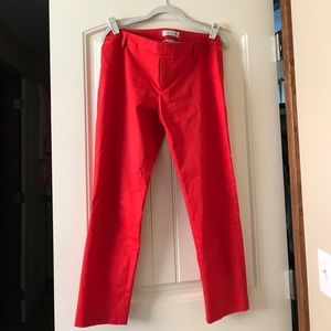 GAP slim cropped pants