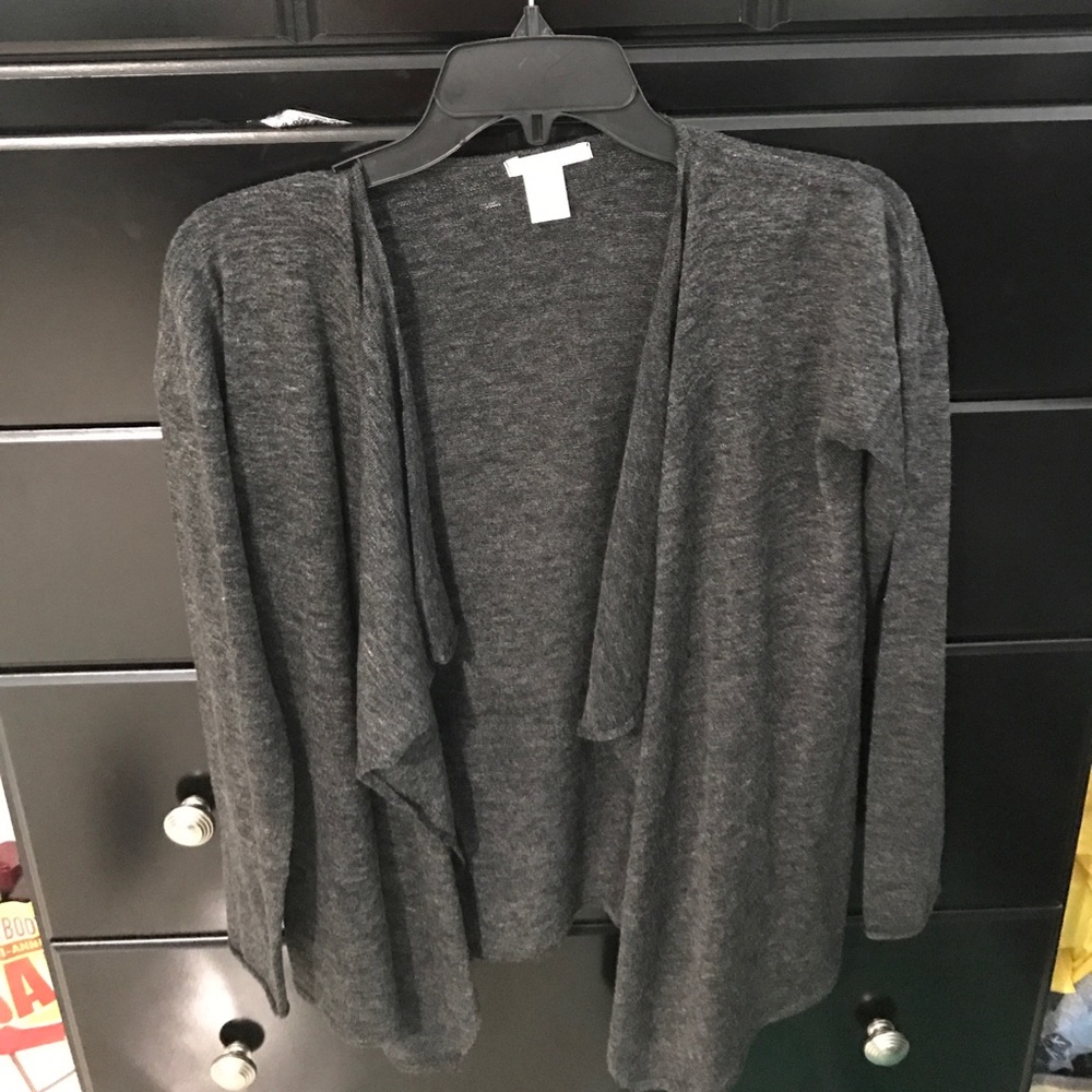 H&m grey cardigan shawl