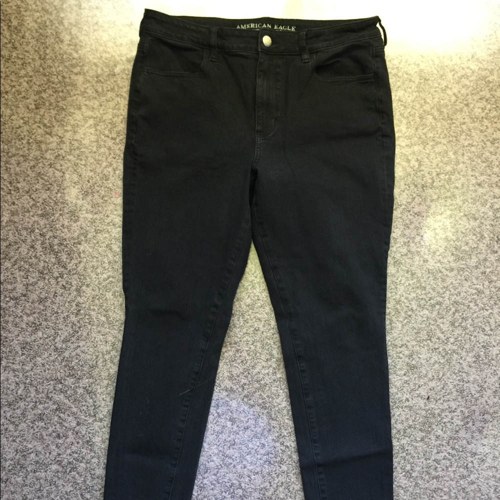 American Eagle high rise jegging Sz 16 long