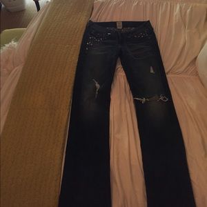 True Religion Jeans Distressed.