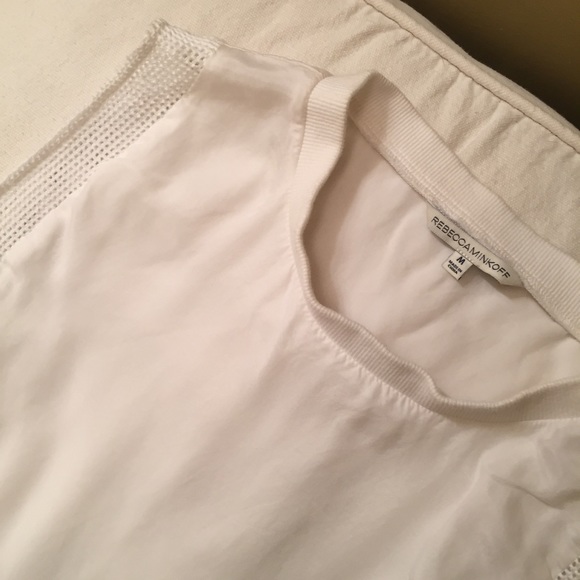 Rebecca Minkoff 'Oasis' Mesh Panel Crop Top - Picture 2 of 6