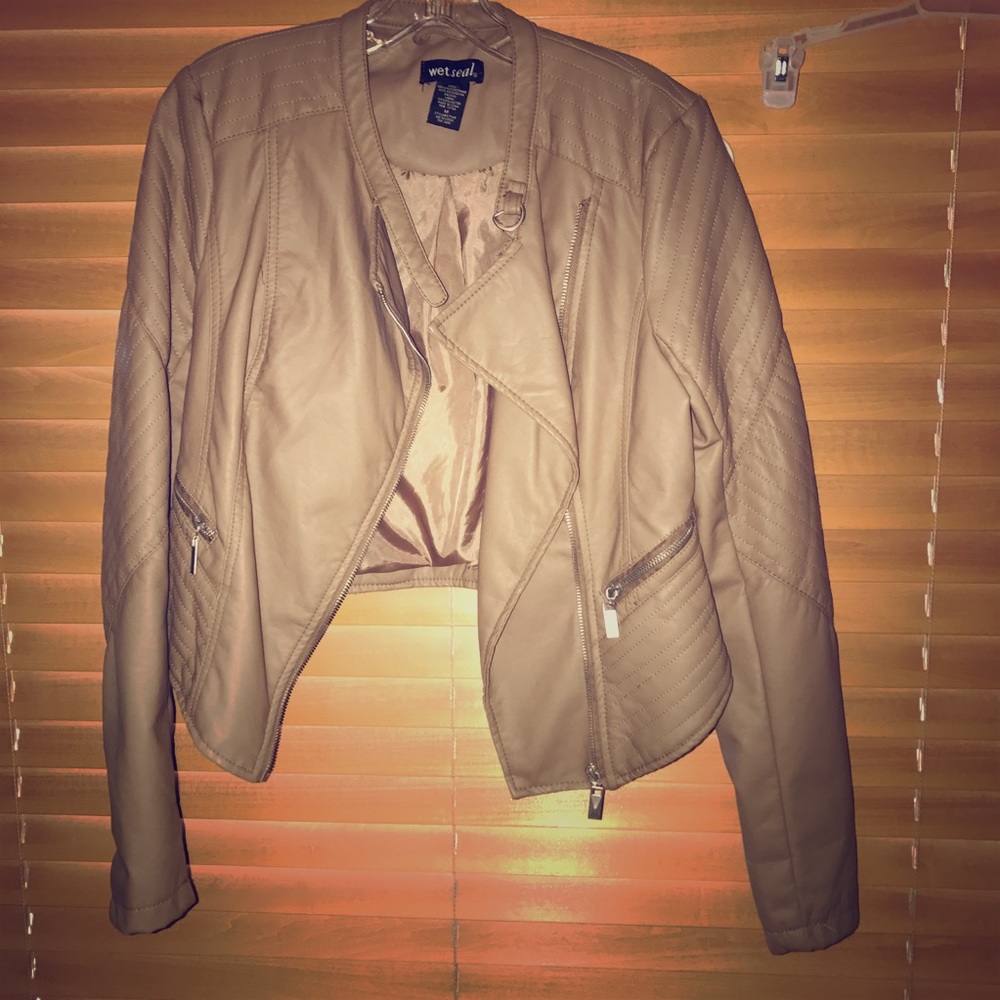 Leather jacket!