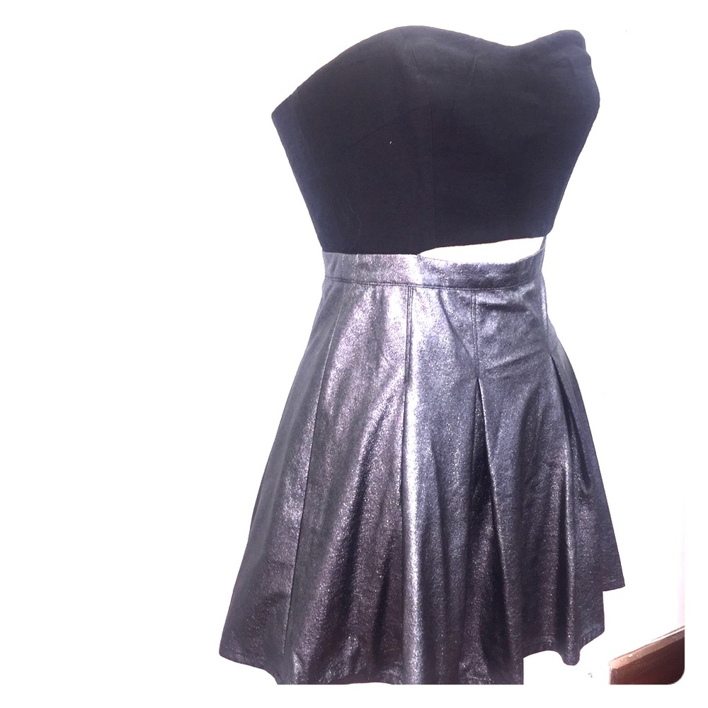 BCBG generation metallic dress