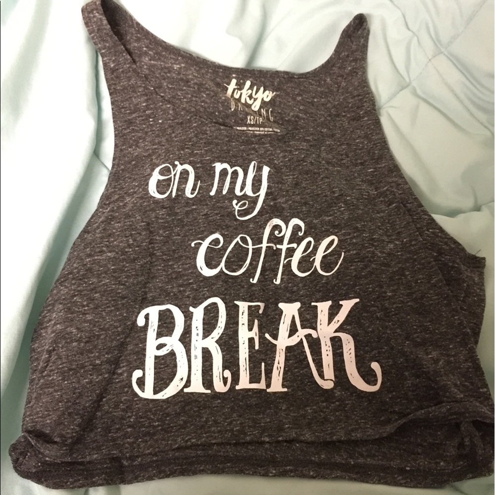 Urban outfitters Slogan crop top