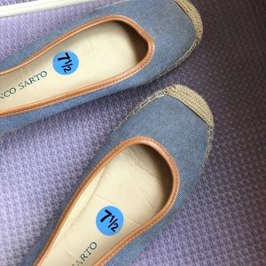 🔴DONATING SOON!Franco Sarto whip espadrille flats