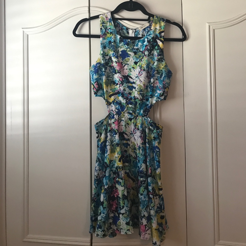 Everly patterned dress
