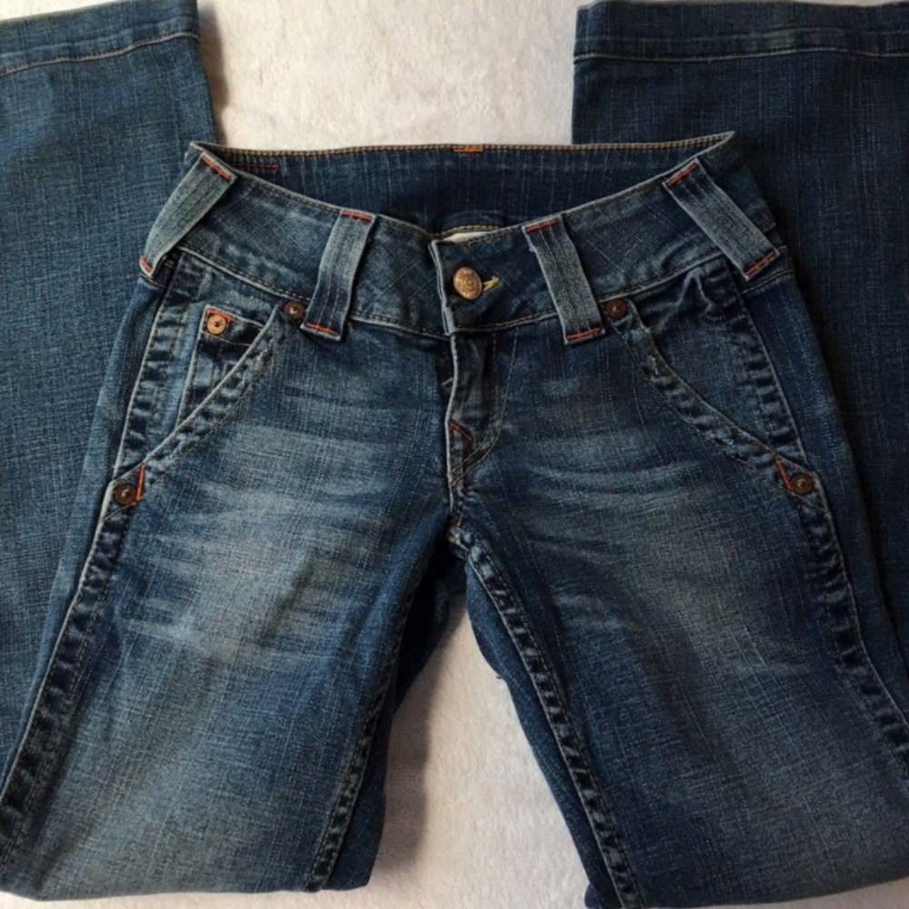 True Religion Women's Emma Jeans Size 27 USA MADE