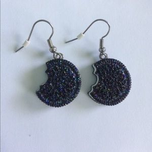 Oreo Dangling Earrings