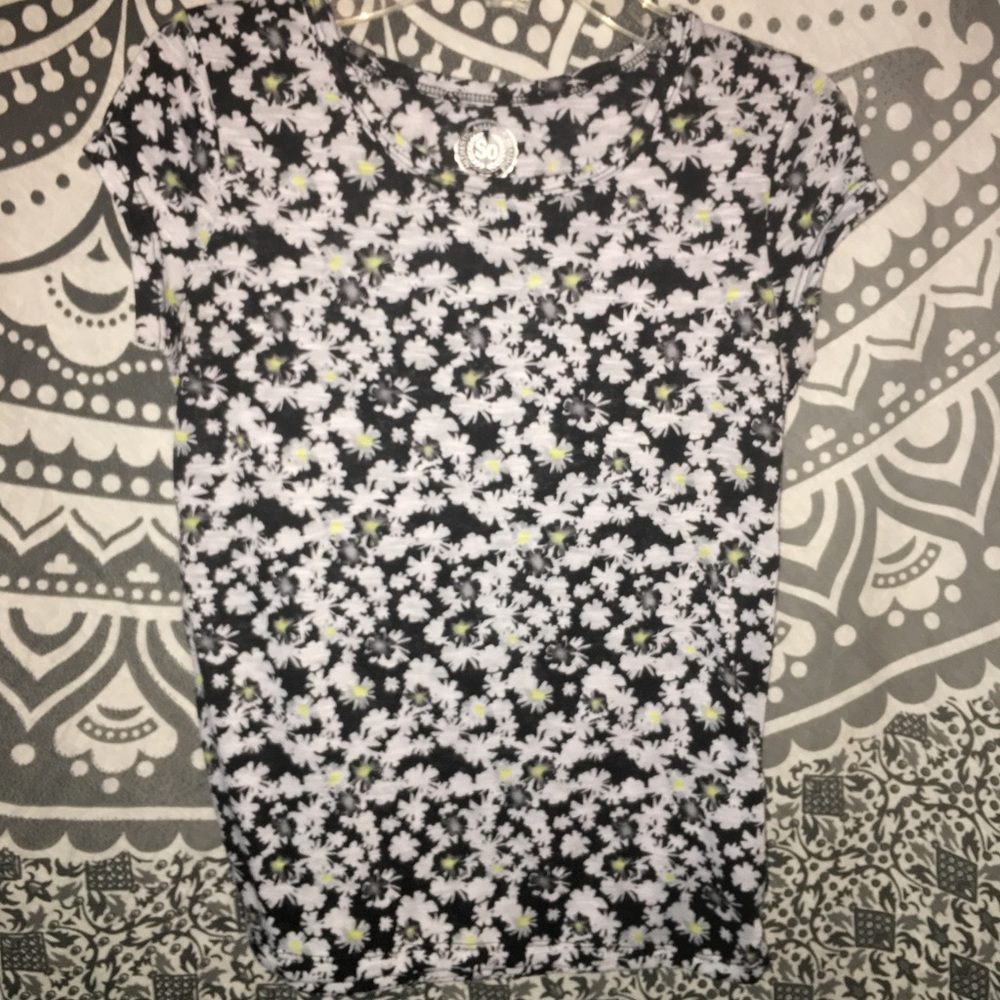 flower print top!! size 14!