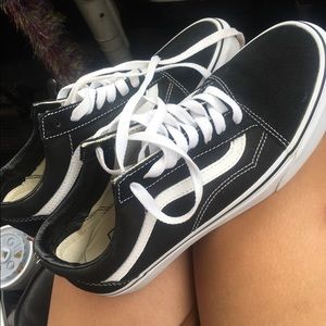 Black Low Sk8 Vans