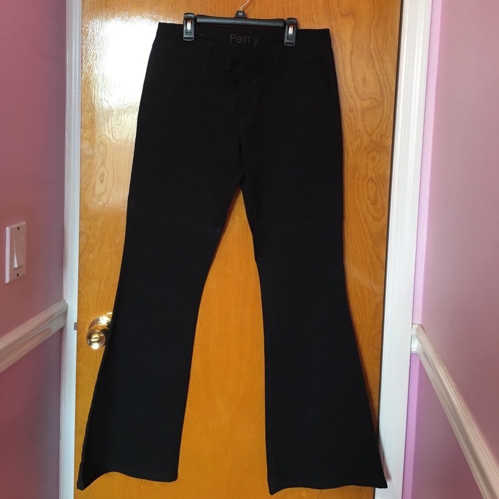 Delia's Black "Perry" Twill Pants - Size 9/10R