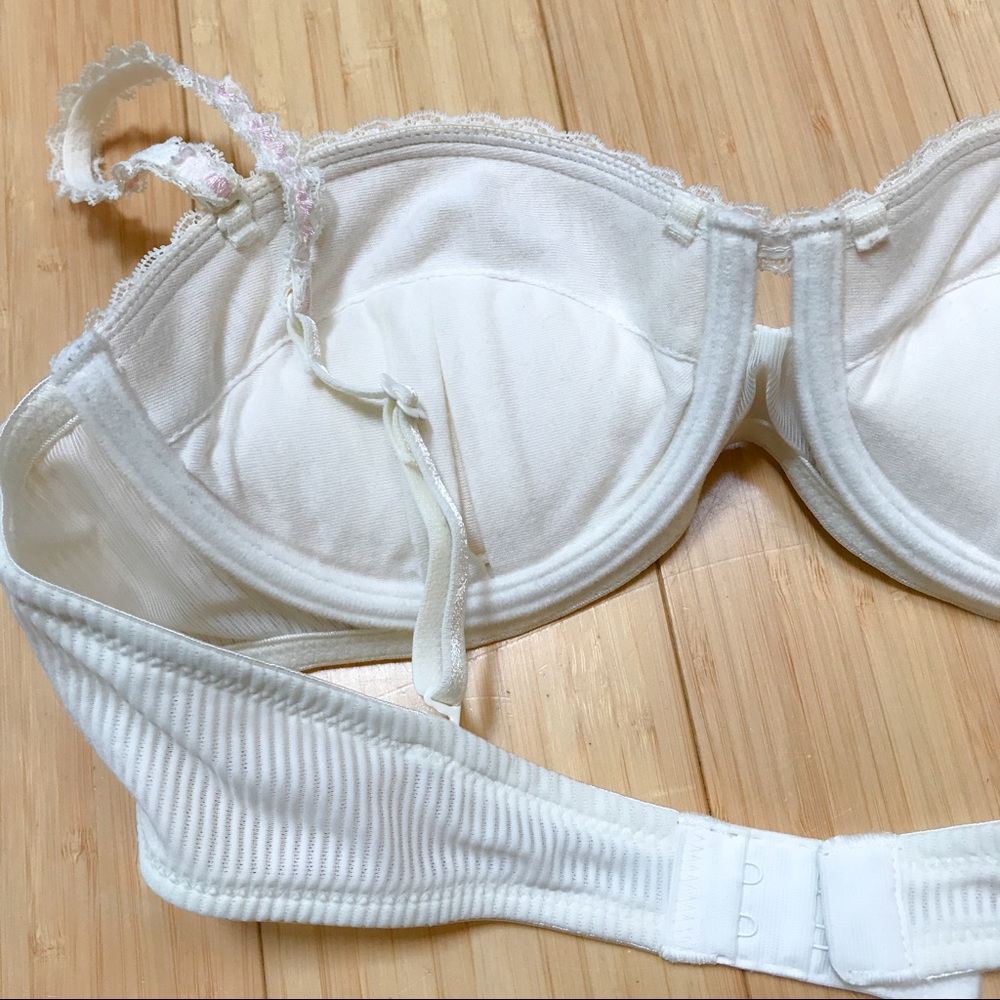 WACOAL cream demi bra, P 34a. Push-up._3