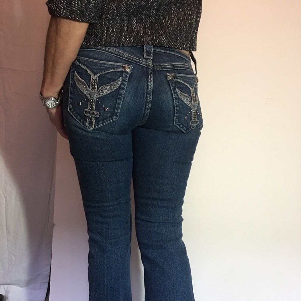 Sans Real jeans boot cut straight💕