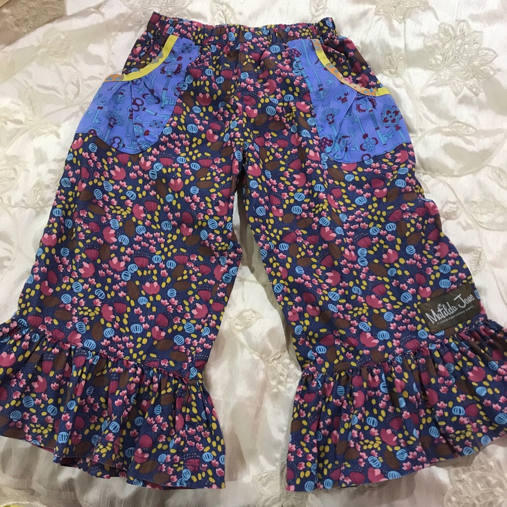 Matilda Jane paint by numbers ruffle pants