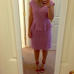 Adrianna Papell women's lilac dress. Size 10