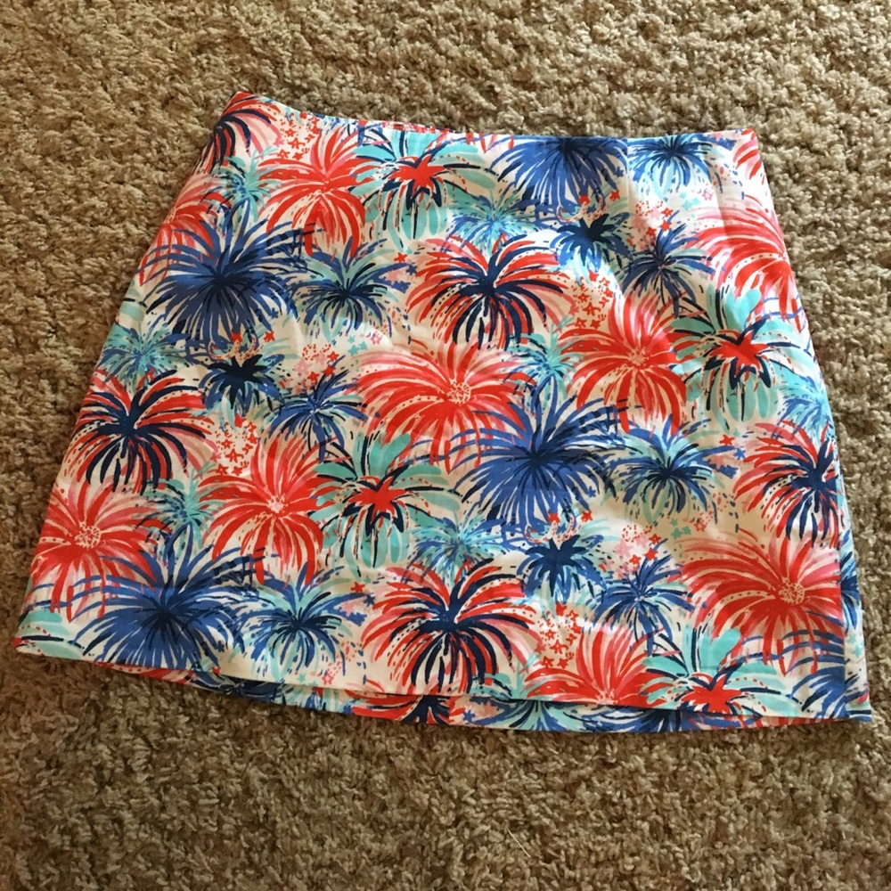 Lilli Pulitzer FireWork Skirt