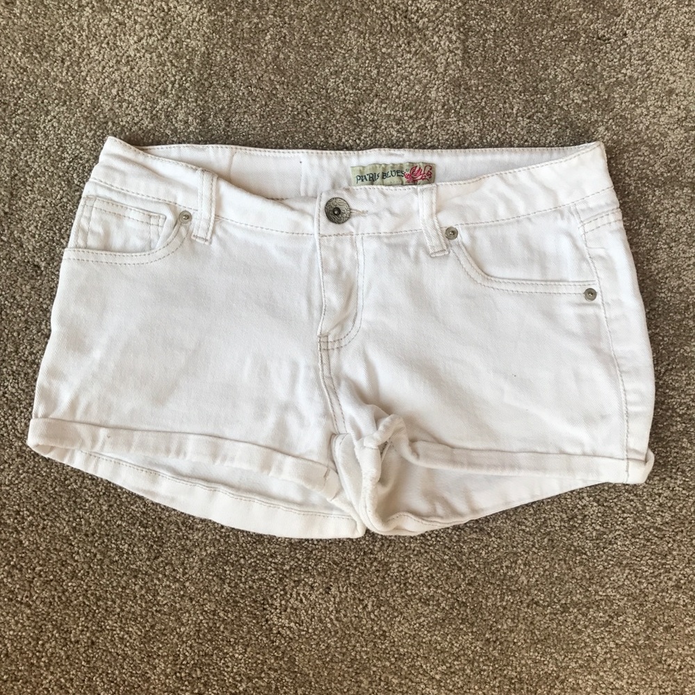 White Juniors shorts! Perfect for summer