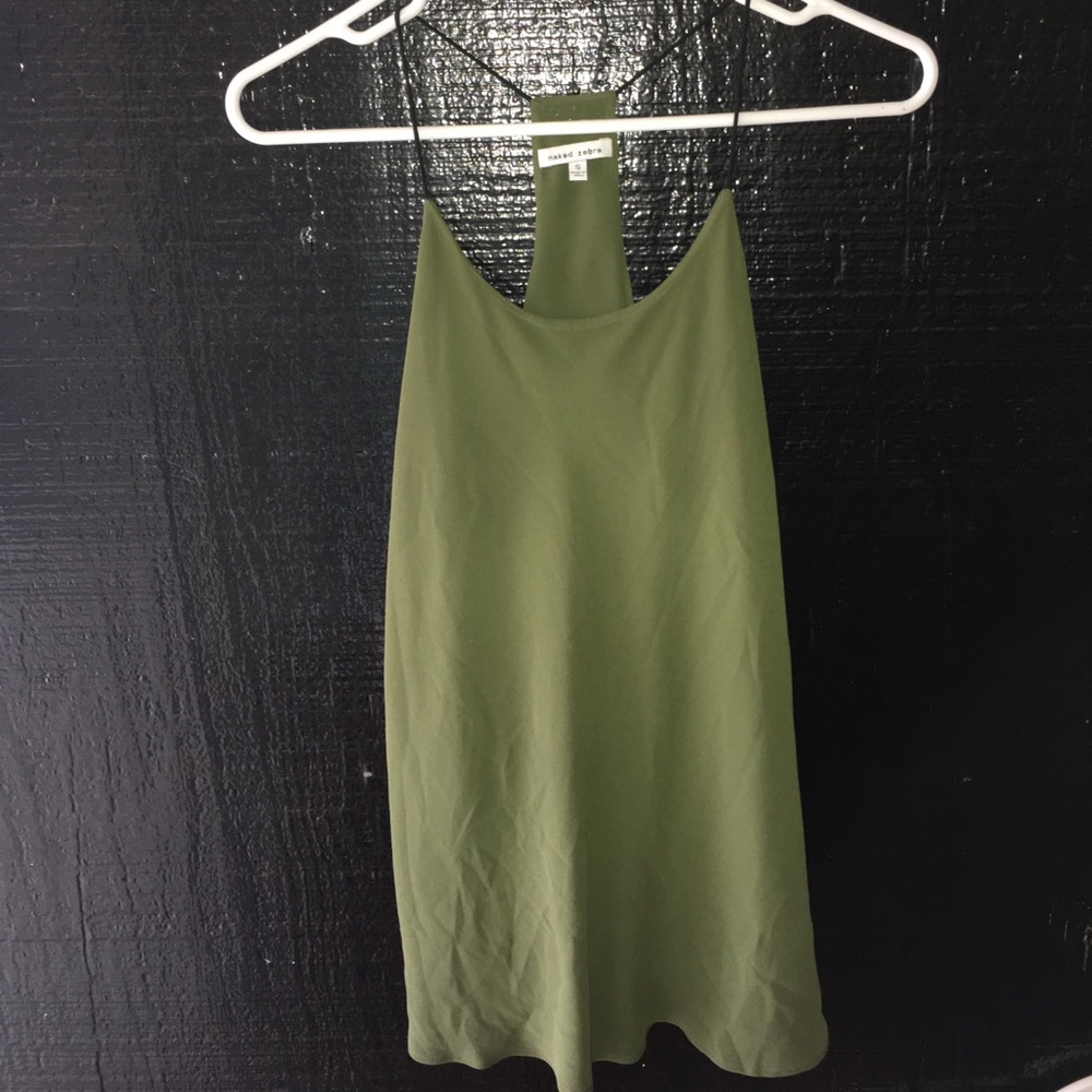 Naked Zebra Camisole tank top