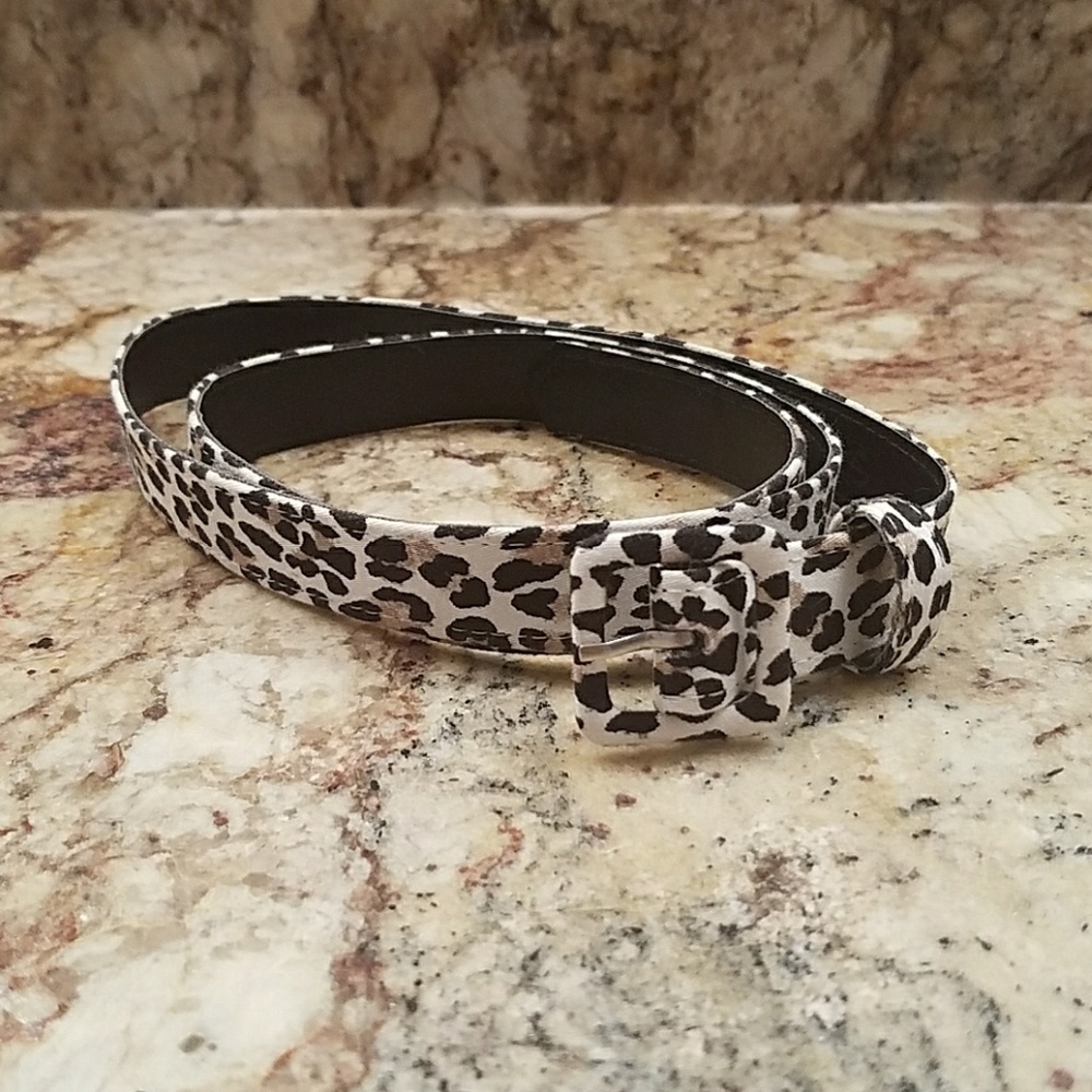 Cheetah Print Waist Belt