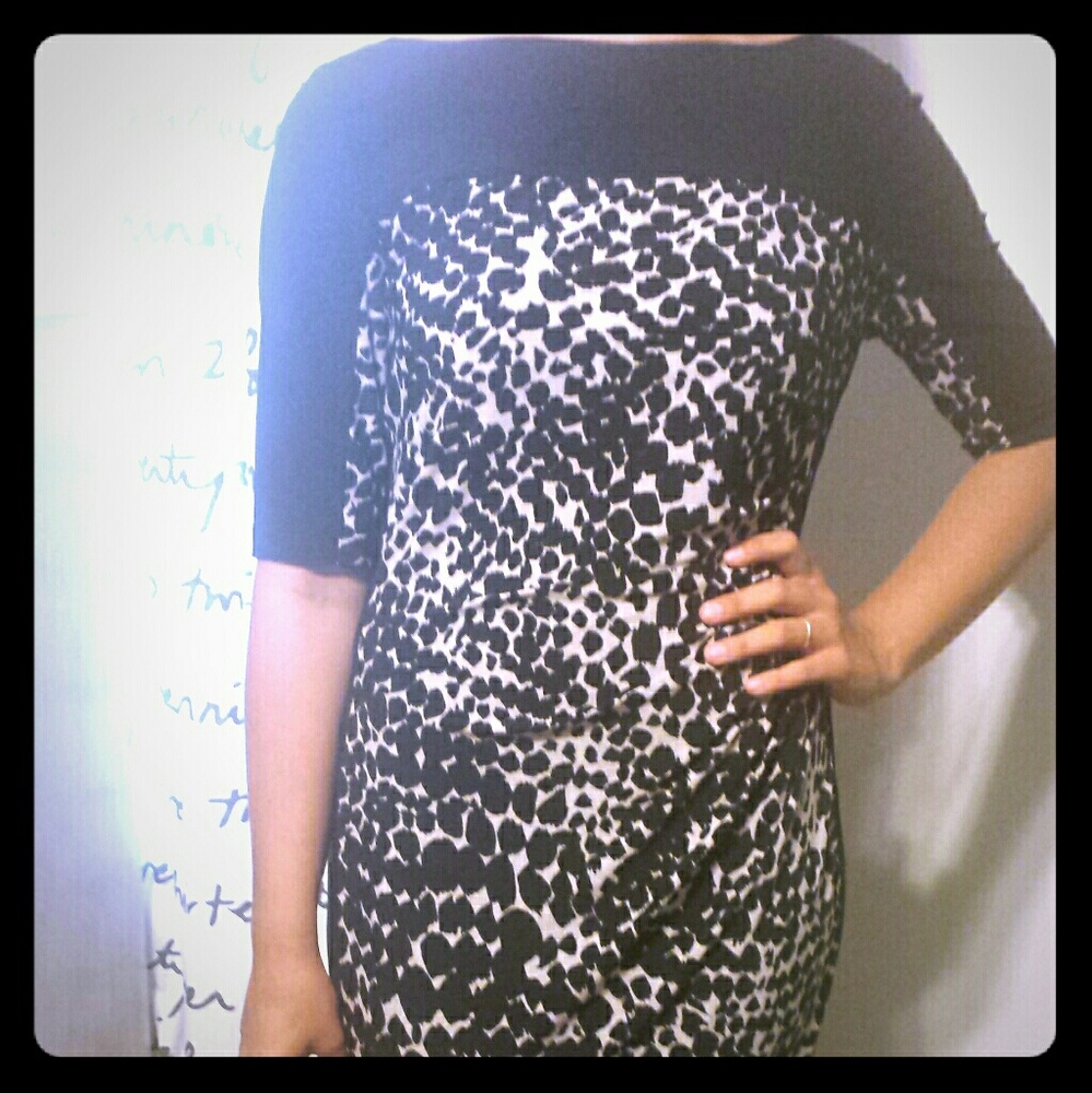 Knee length dress perfect for office