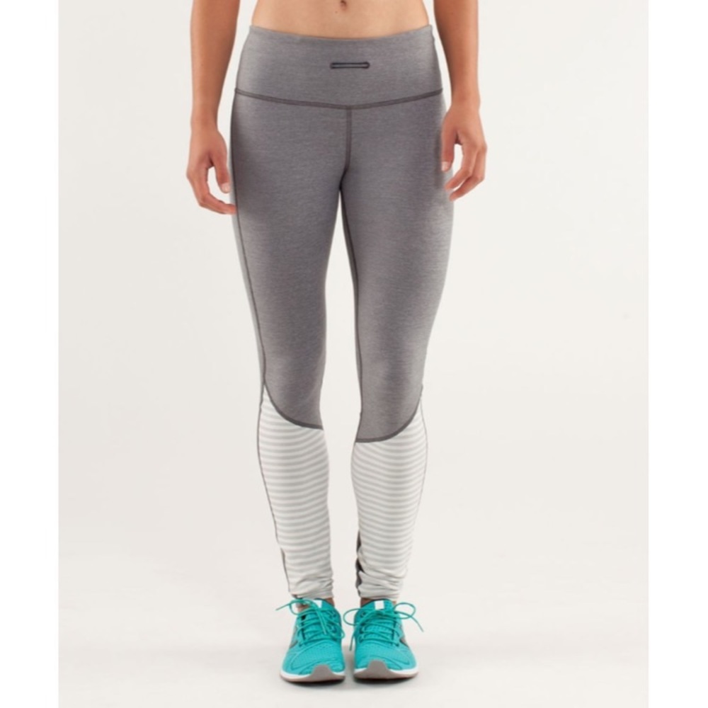 Lululemon Runder Under Heathered Silver Slate Pant