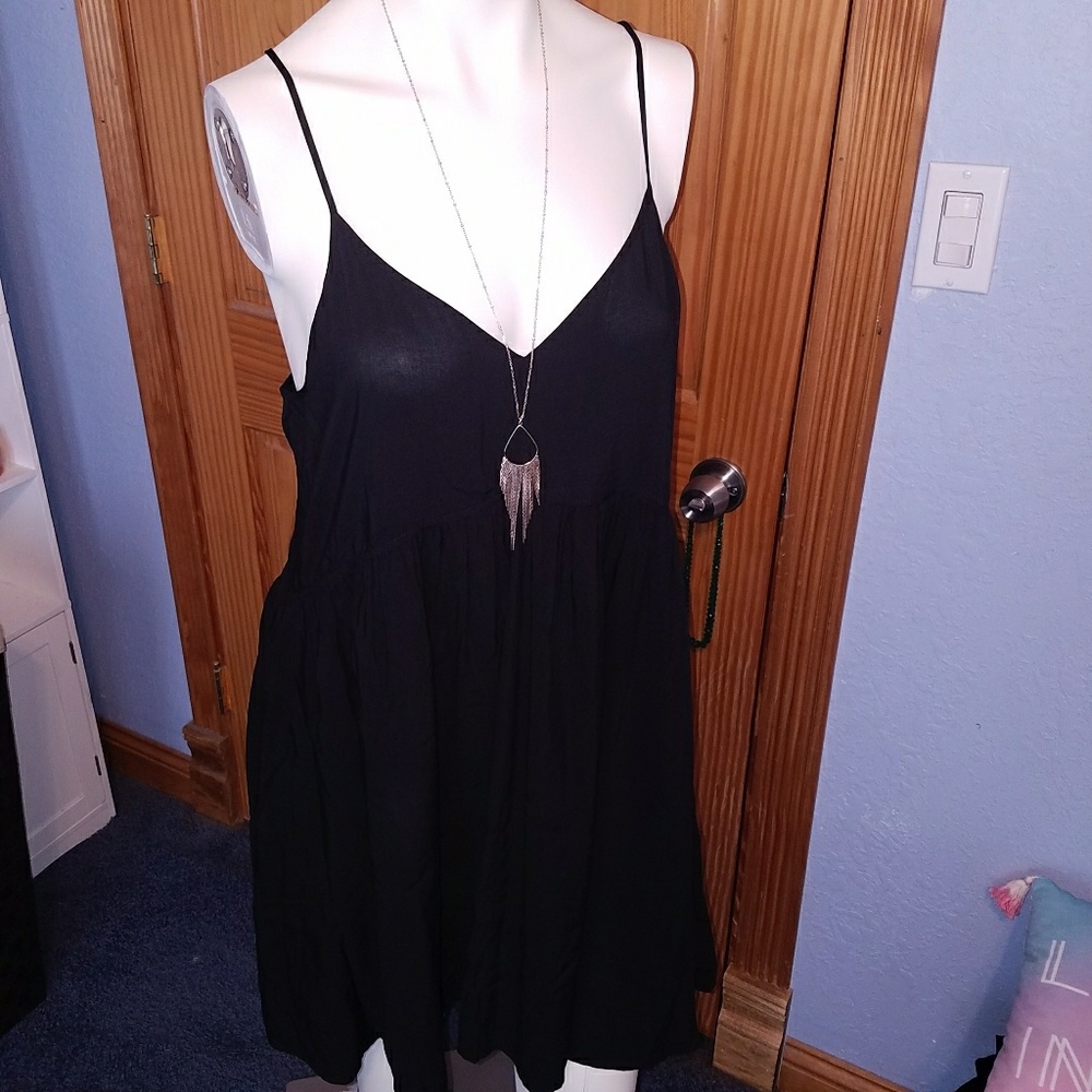  Black baby doll dress 