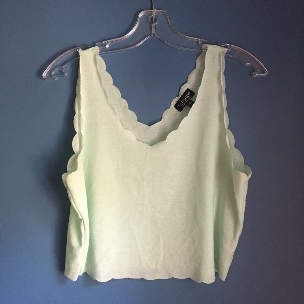 Teal, topshop crop top!