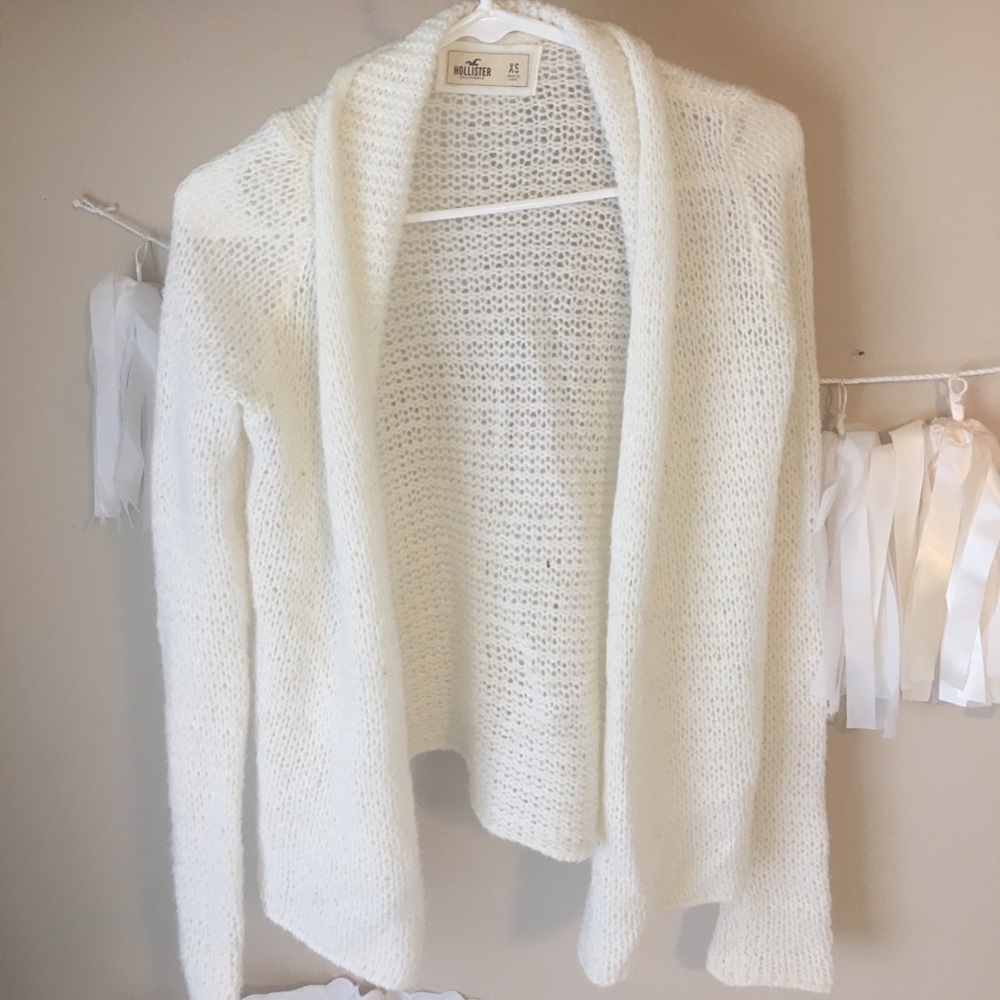 Cream cardigan