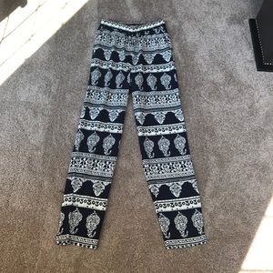 Tribal printed pants!
